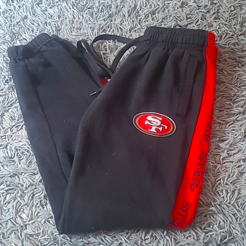 49ers cuffed sweatpants